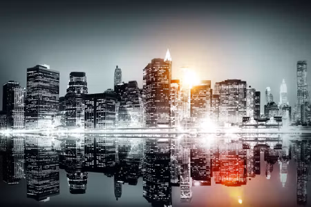 Canvastavla - Architecture of New York