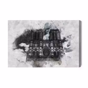 Canvastavla - Notre Dame Cathedral Paris