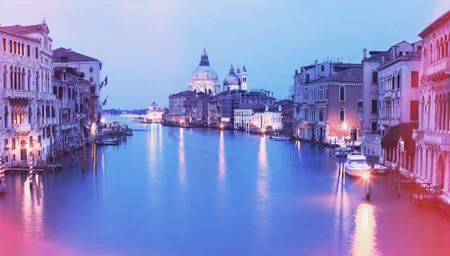 Canvastavla - Venice in the Evening