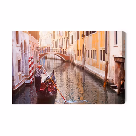 Canvastavla - Venetian Landscape