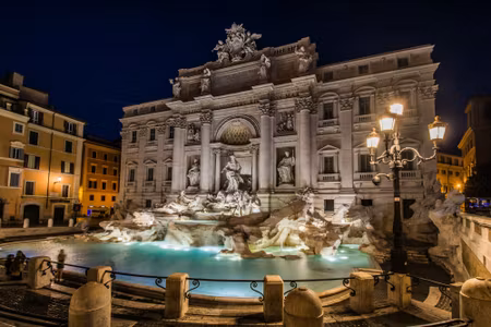Canvastavla - Trevi Fountain Rome