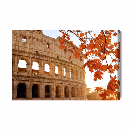 Canvastavla - Rome in the Fall
