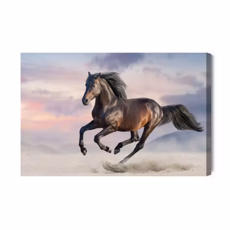 Canvastavla - Horse At a Gallop