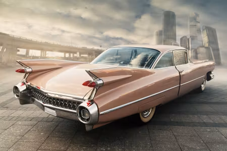 Canvastavla - Vintage Car