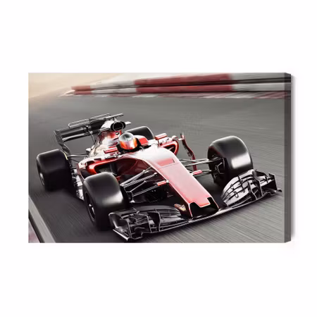 Canvastavla - F Racing Car