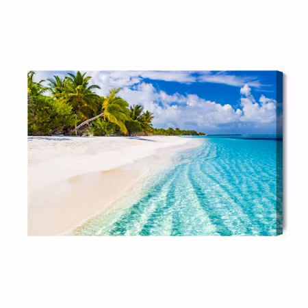 Canvastavla - Sea and Tropical Beach