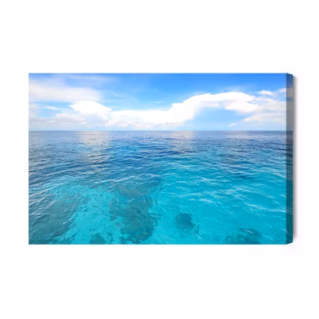 Canvastavla - Paradise Sea and Sky