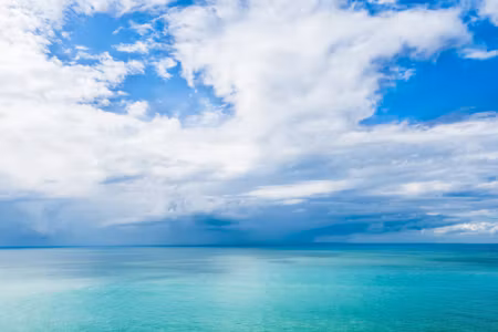 Canvastavla - Azure Sea and Sky