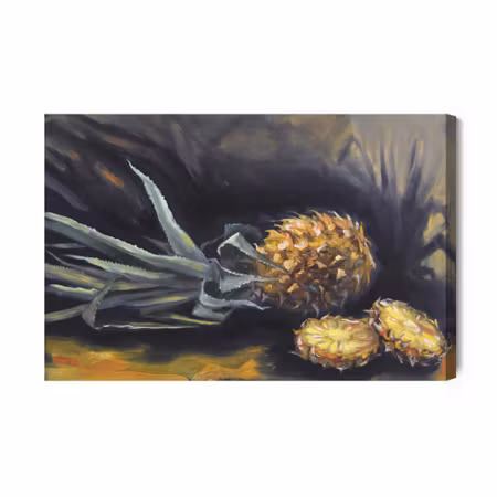 Canvastavla - Painted Pineapple