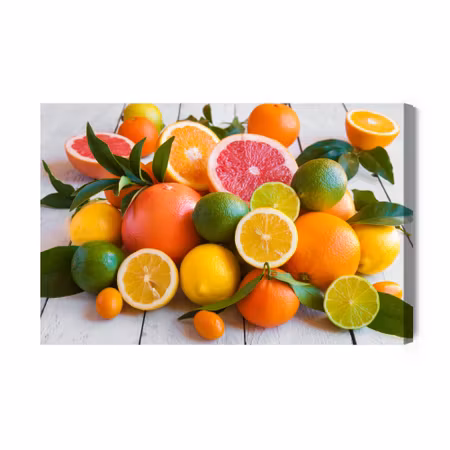 Canvastavla - Juicy Citrus