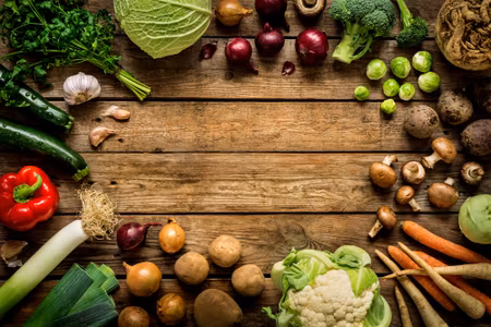 Canvastavla - Vegetables on Boards