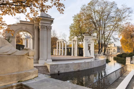 Canvastavla - Theater on the Water in Warsaw