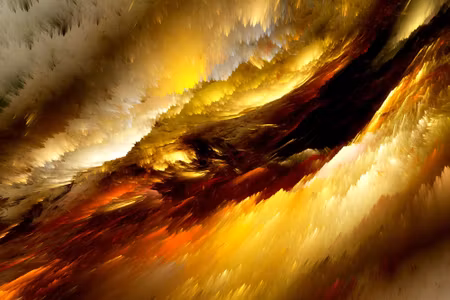 Canvastavla - Abstract Stormy Sky