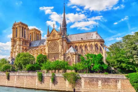 Canvastavla - Notre Dame Cathedral in Paris
