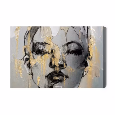 Canvastavla - Artistic Portrait of a Woman