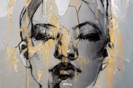 Canvastavla - Artistic Portrait of a Woman