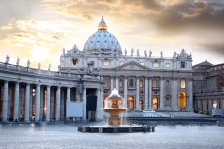 Canvastavla - St Peter Amp S Basilica in the