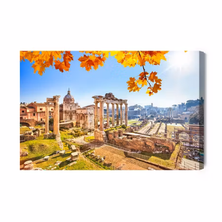 Canvastavla - Roman Forum in Rome