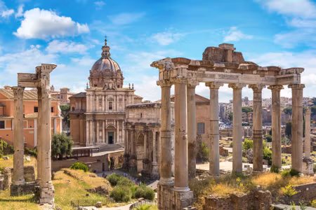 Canvastavla - Roman Forum D