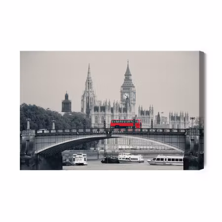 Canvastavla - Lambeth Bridge