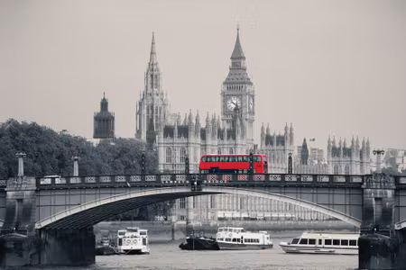 Canvastavla - Lambeth Bridge