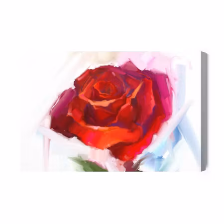 Canvastavla - Rose As Painted