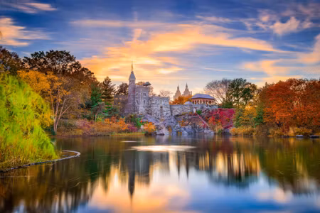 Canvastavla - Belvedere Castle in Central Park