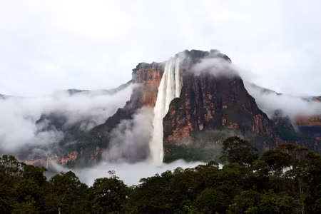 Canvastavla - Salto Angel Waterfall in Venezuela