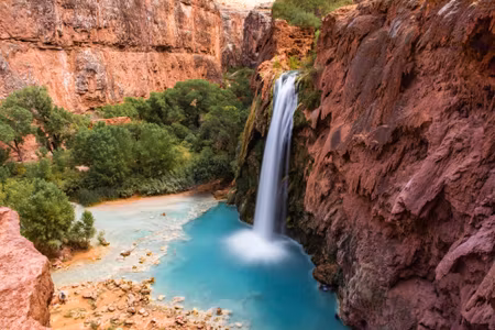 Canvastavla - Havasu Falls Arizona