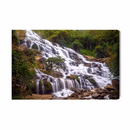 Canvastavla - Mae Ya Waterfall in Thailand