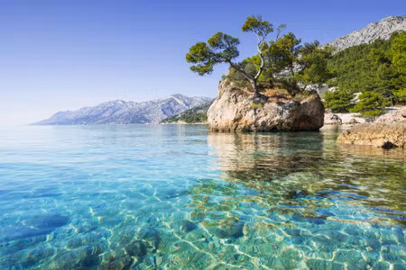 Canvastavla - Picture Makarska Riviera Croatia