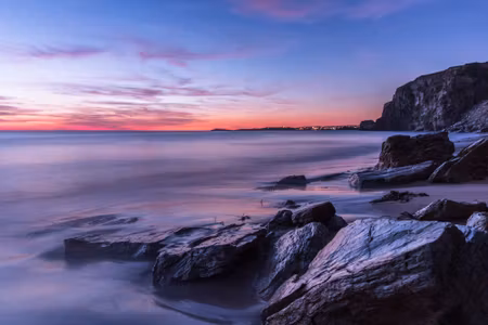 Canvastavla - Watergate Bay in England