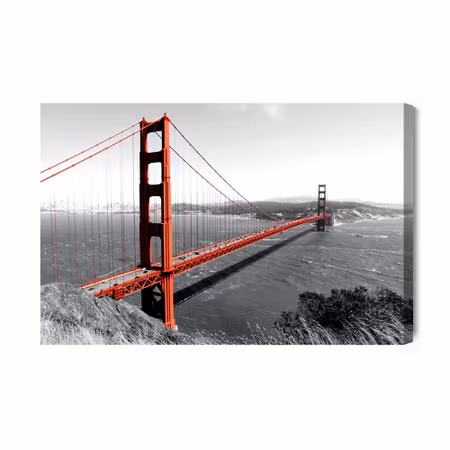 Canvastavla - Bridge Golden Gate in San Francisco