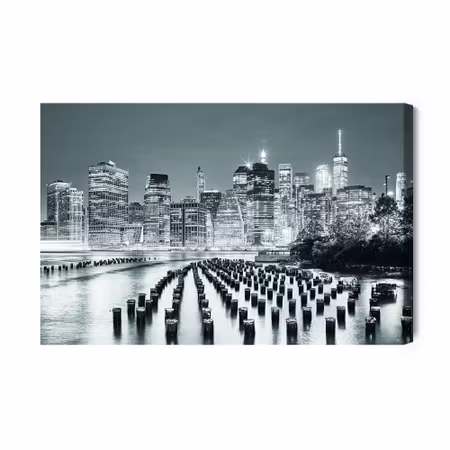 Canvastavla - New York At Night