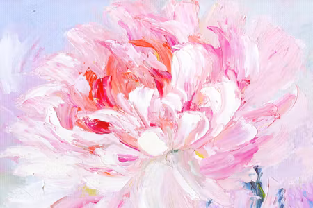 Canvastavla - Painted Pentecost Rose