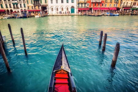 Canvastavla - Beautiful Scenery of Venice