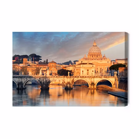 Canvastavla - Basilica of St Peter in Rome