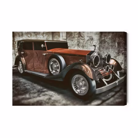 Canvastavla - Old Vehicle