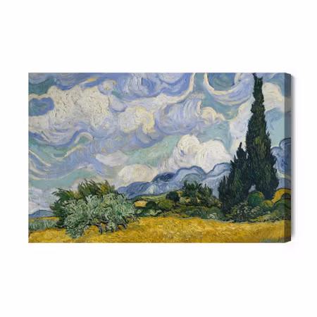 Canvastavla - Vincent Van Gogh Amp Quot Wheat