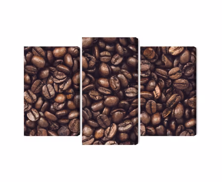 Canvastavla - Multipart Roasted Coffee Beans