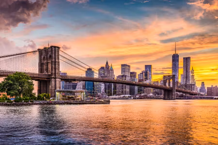 Canvastavla - Multipart New York City Panoramic