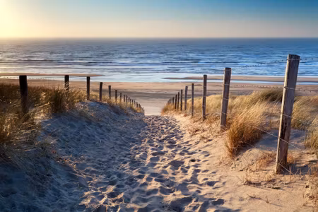 Canvastavla - Multipart North Sea Beach D