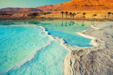 Canvastavla - Dead Sea and Landscape