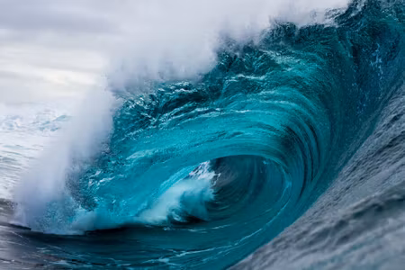 Canvastavla - Great Sea Wave