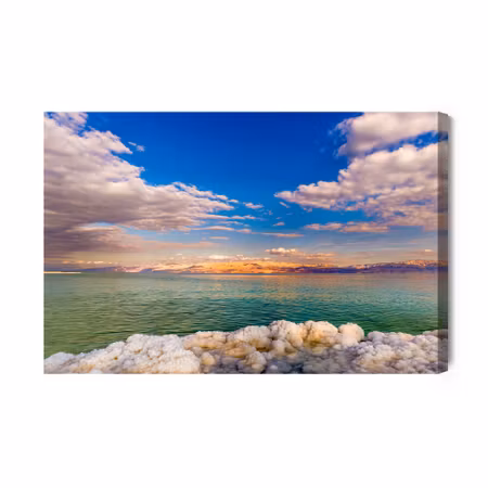 Canvastavla - Dead Sea and Salt