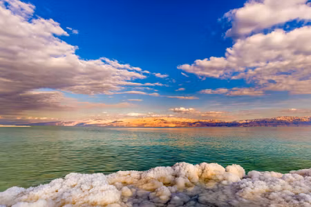 Canvastavla - Dead Sea and Salt