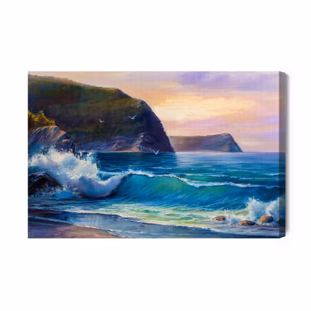 Canvastavla - The Sea in the Morning
