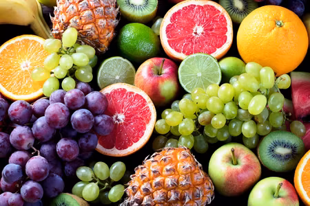 Canvastavla - Beautiful Fruits Close Up