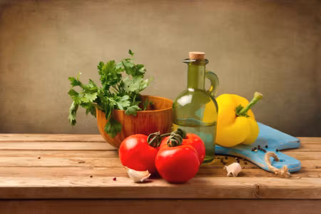 Canvastavla - Tomatoes with Spices