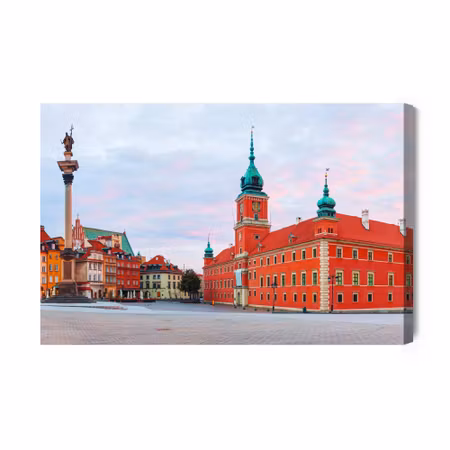Canvastavla - Castle in Warsaw